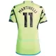 Camisola Arsenal Martinelli 11 Homem Equipamento 2ª 2023/24