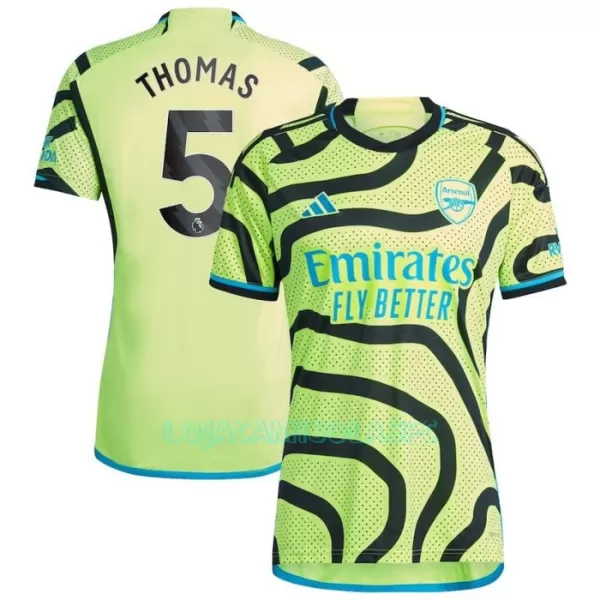 Camisola Arsenal Thomas 5 Homem Equipamento 2ª 2023/24