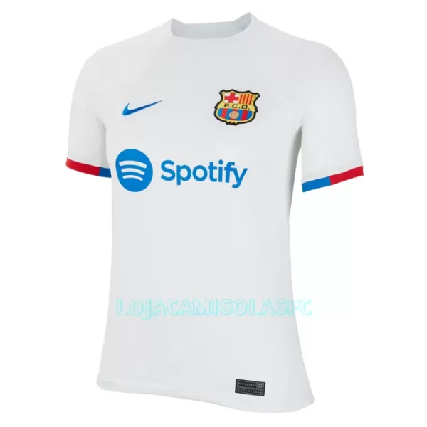 Camisola FC Barcelona Christensen 15 Criança Equipamento 2ª 2023/24