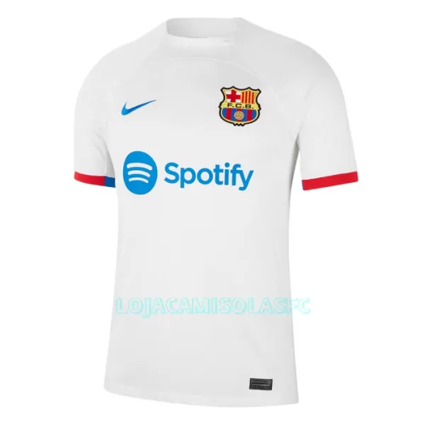 Camisola FC Barcelona Lewandowski 9 Homem Equipamento 2ª 2023/24