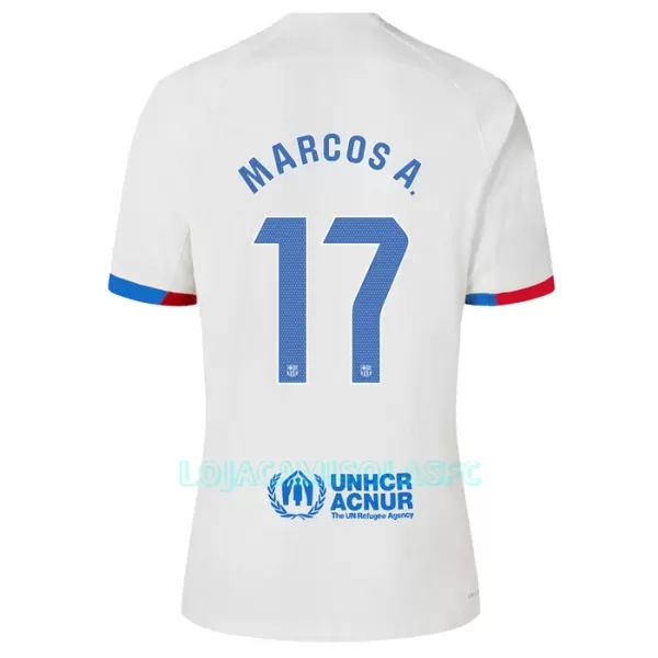 Camisola FC Barcelona Marcos A. 17 Homem Equipamento 2ª 2023/24