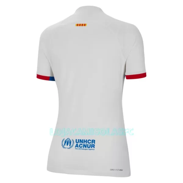 Camisola FC Barcelona Mulher Equipamento 2ª 2023/24