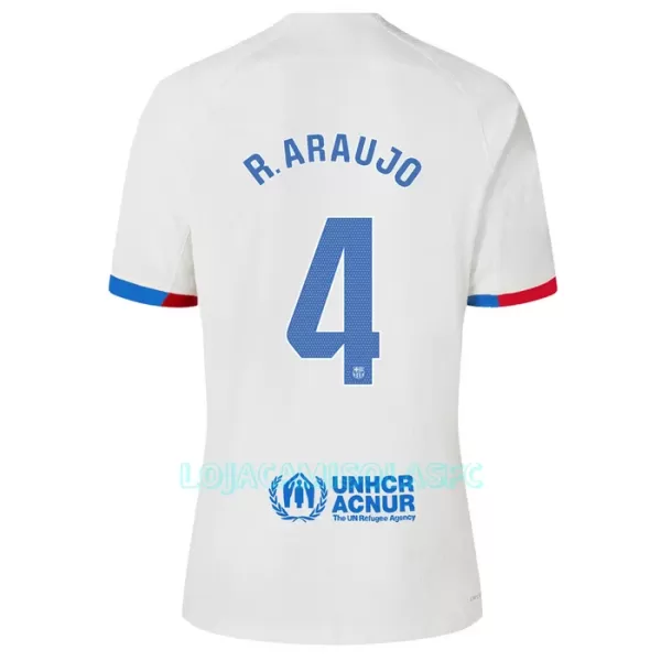 Camisola FC Barcelona R. Araujo 4 Homem Equipamento 2ª 2023/24