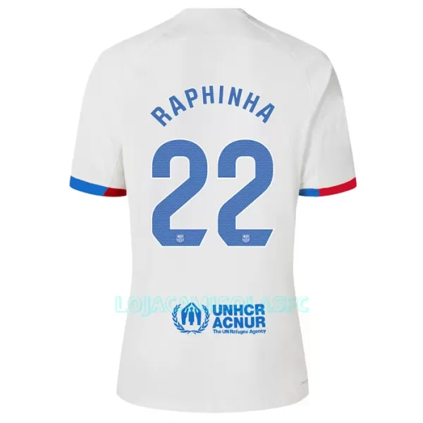 Camisola FC Barcelona Raphinha 22 Homem Equipamento 2ª 2023/24