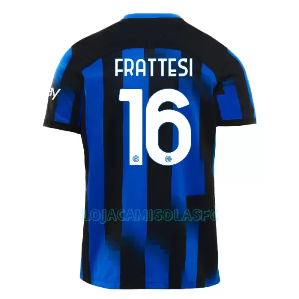 Camisola Inter Milan Frattesi 16 Homem Equipamento 1ª 2023/24