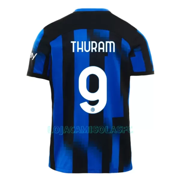 Camisola Inter Milan Thuram 9 Criança Equipamento 1ª 2023/24