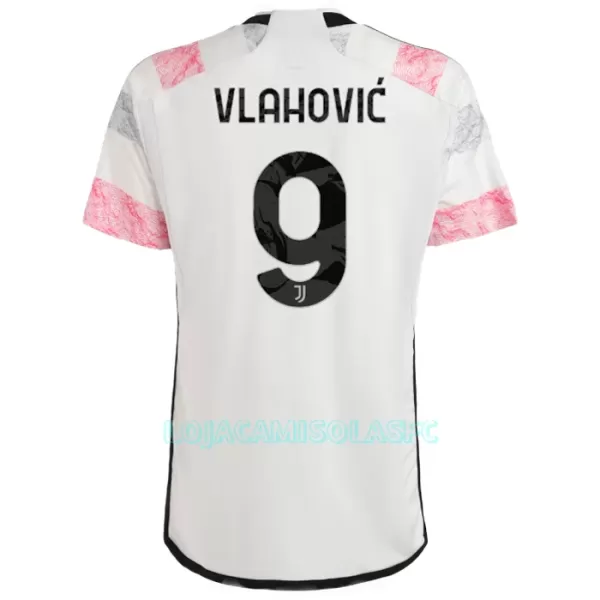 Camisola Juventus Vlahovic 9 Criança Equipamento 2ª 2023/24