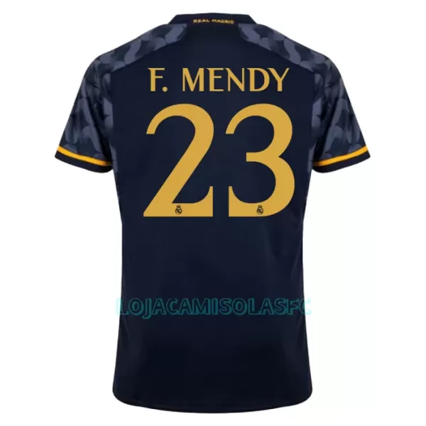 Camisola Real Madrid F. Mendy 23 Homem Equipamento 2ª 2023/24