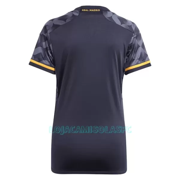 Camisola Real Madrid Mulher Equipamento 2ª 2023/24