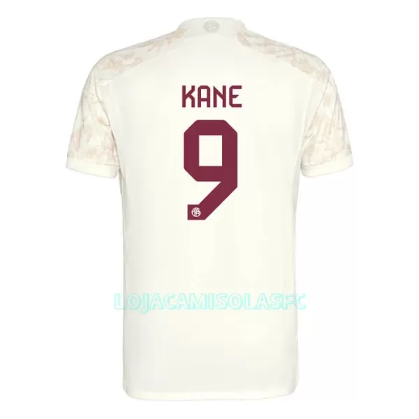 Camisola FC Bayern de Munique Kane 9 Champions League Homem Equipamento 3ª 2023/24