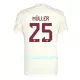 Camisola FC Bayern de Munique Müller 25 Champions League Criança Equipamento 3ª 2023/24