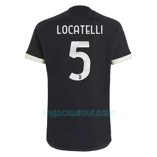 Camisola Juventus Locatelli 5 Homem Equipamento 3ª 2023/24