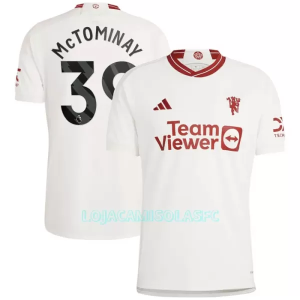 Camisola Manchester United McTominay 39 Homem Equipamento 3ª 2023/24