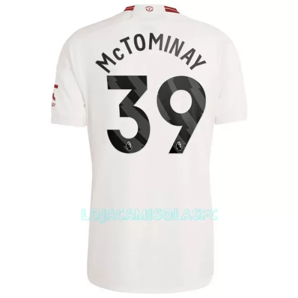 Camisola Manchester United McTominay 39 Homem Equipamento 3ª 2023/24