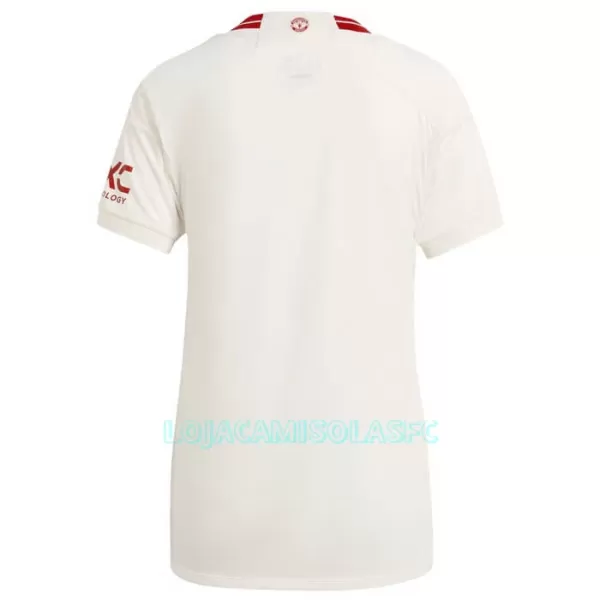 Camisola Manchester United Mulher Equipamento 3ª 2023/24