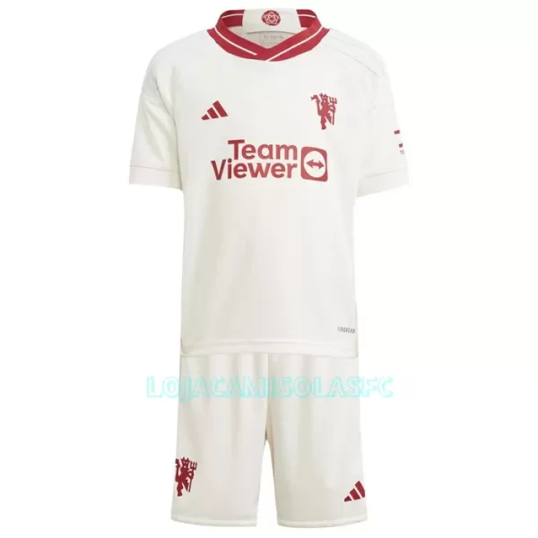 Camisola Manchester United Shaw 23 Criança Equipamento 3ª 2023/24