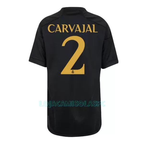 Camisola Real Madrid Carvajal 2 Criança Equipamento 3ª 2023/24