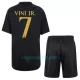 Camisola Real Madrid Vini Jr. 7 Criança Equipamento 3ª 2023/24