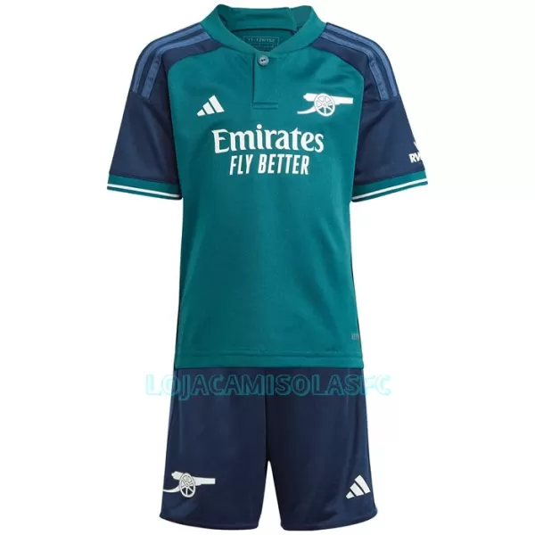 Camisola Arsenal Criança Equipamento 3ª 2023/24