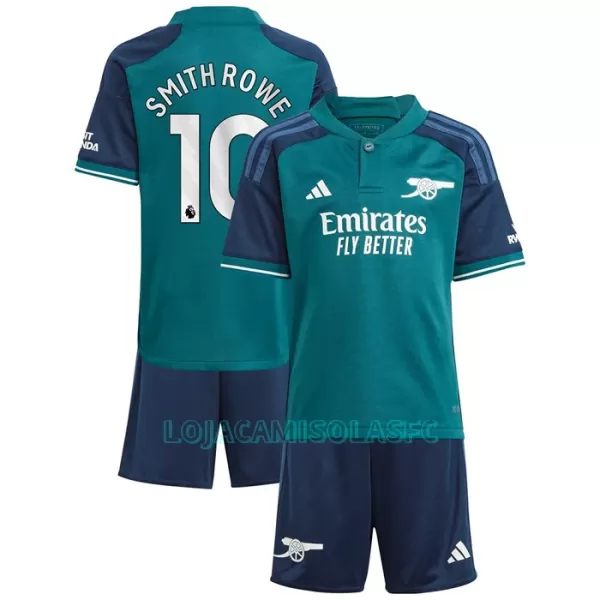 Camisola Arsenal Smith Rowe 10 Criança Equipamento 3ª 2023/24