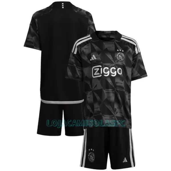 Camisola Ajax Amsterdam Criança Equipamento 3ª 2023/24