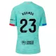 Camisola FC Barcelona Kounde 23 Homem Equipamento 3ª 2023/24