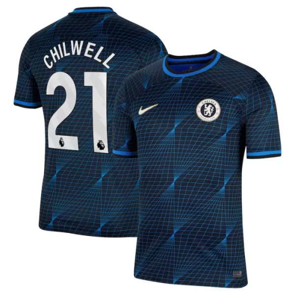 Camisola Chelsea Chilwell 21 Homem Equipamento 2ª 2023/24