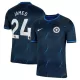 Camisola Chelsea James 24 Homem Equipamento 2ª 2023/24