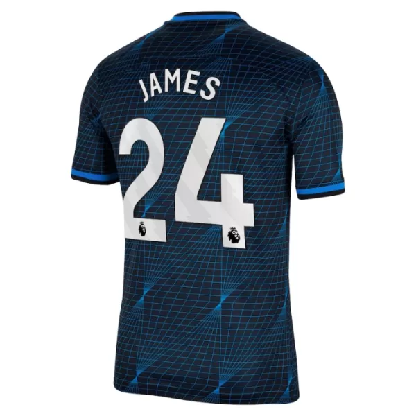 Camisola Chelsea James 24 Homem Equipamento 2ª 2023/24