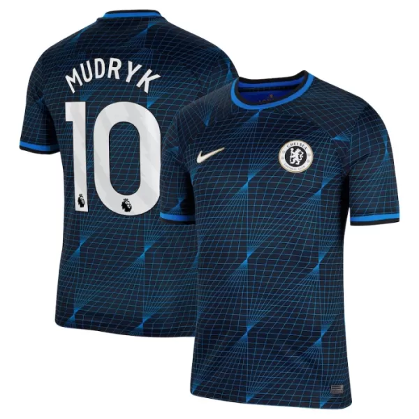 Camisola Chelsea Mudryk 10 Homem Equipamento 2ª 2023/24