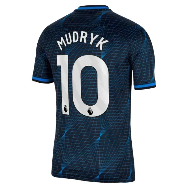 Camisola Chelsea Mudryk 10 Homem Equipamento 2ª 2023/24