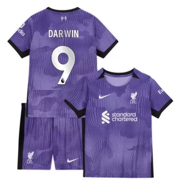 Camisola Liverpool Darwin 9 Criança Equipamento 3ª 2023/24