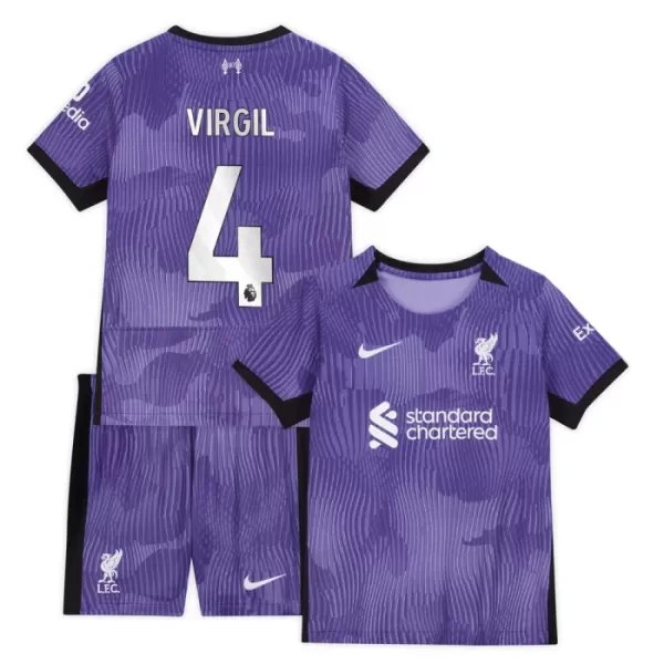 Camisola Liverpool Virgil 4 Criança Equipamento 3ª 2023/24