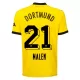 Camisola Borussia Dortmund Malen 21 Homem Equipamento 1ª 2023/24