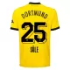 Camisola Borussia Dortmund Sule 25 Homem Equipamento 1ª 2023/24