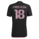 Camisola Inter Miami CF Jordi Alba Ramos 18 Homem Equipamento 2ª 2024/25