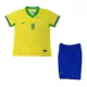 Camisola Brasil Criança Equipamento 1ª 2024