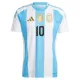 Camisola Argentina Messi 10 Criança Equipamento 1ª 2024