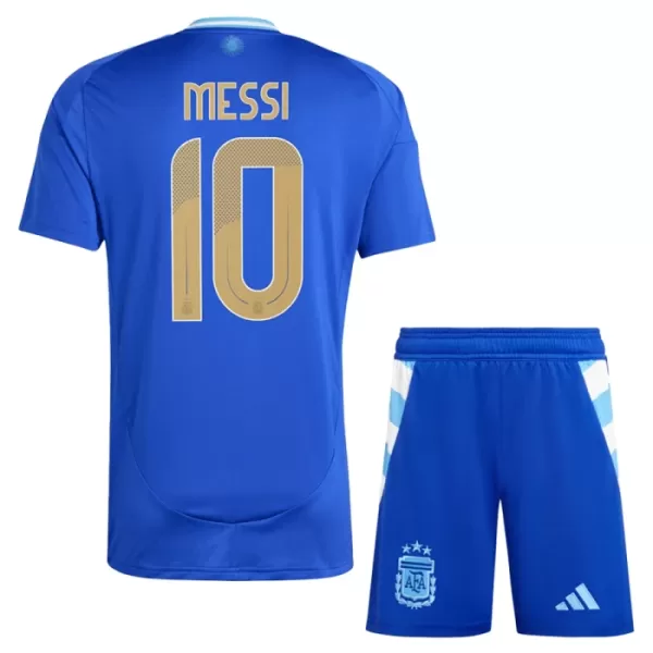 Camisola Argentina Messi 10 Criança Equipamento 2ª 2024