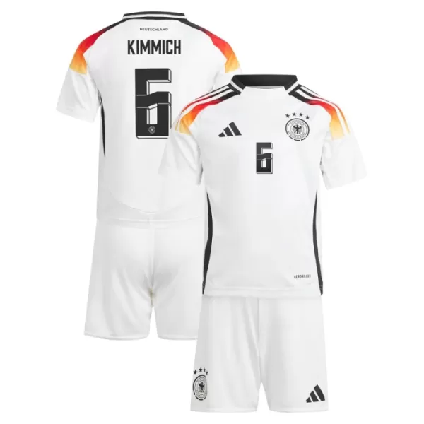 Camisola Alemanha Kimmich 6 Criança Equipamento 1ª Euro 2024