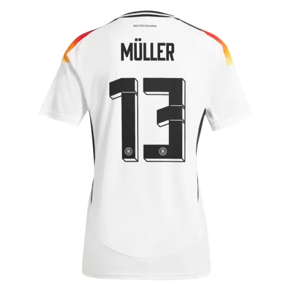 Camisola Alemanha Müller 13 Mulher Equipamento 1ª Euro 2024