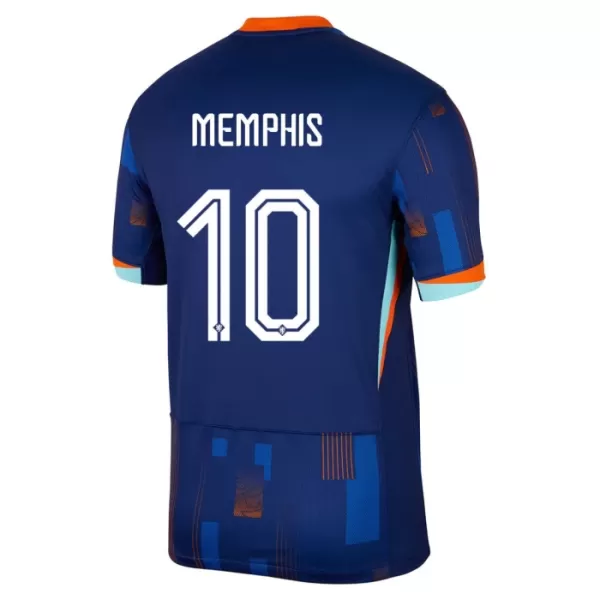 Camisola Holanda Memphis 10 Homem Equipamento 2ª Euro 2024