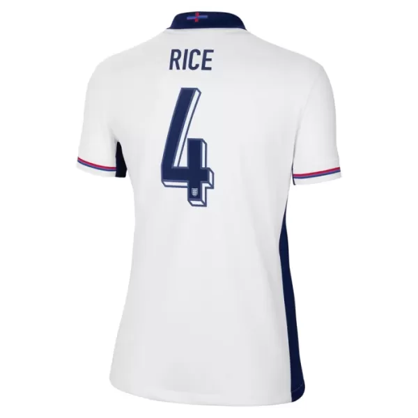 Camisola Inglaterra Rice 4 Mulher Equipamento 1ª Euro 2024