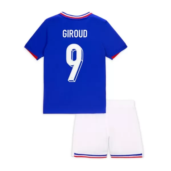 Camisola França Giroud 9 Criança Equipamento 1ª Euro 2024