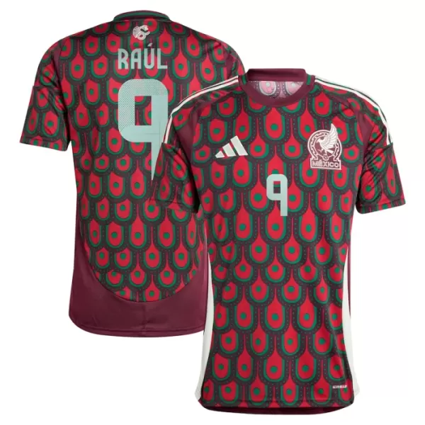 Camisola México Raul Jimenez 9 Homem Equipamento 1ª 2024