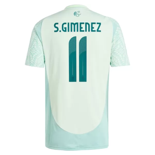 Camisola México Santiago Gimenez 11 Homem Equipamento 2ª 2024