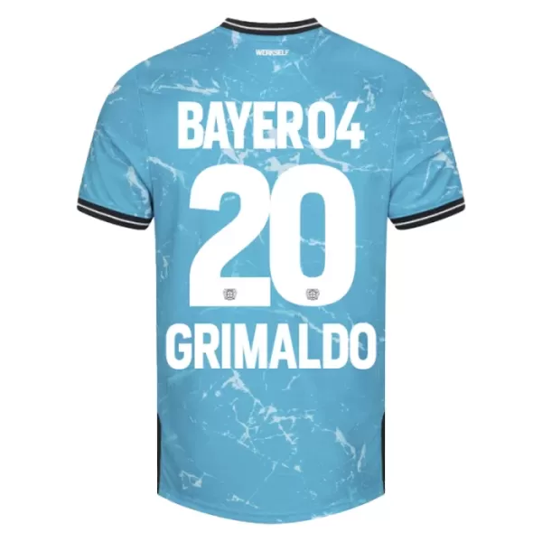 Camisola Bayer Leverkusen Alejandro Grimaldo 20 Homem Equipamento 3ª 2023/24
