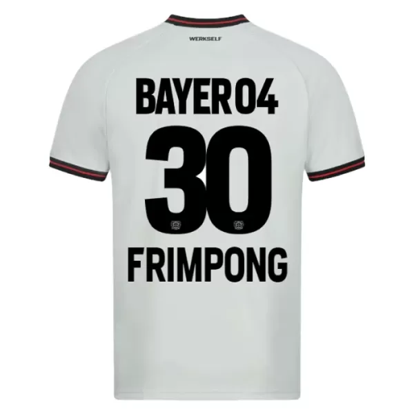 Camisola Bayer Leverkusen Jeremie Frimpong 30 Homem Equipamento 2ª 2023/24