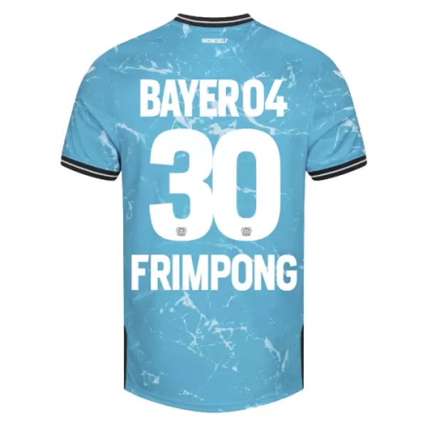Camisola Bayer Leverkusen Jeremie Frimpong 30 Homem Equipamento 3ª 2023/24