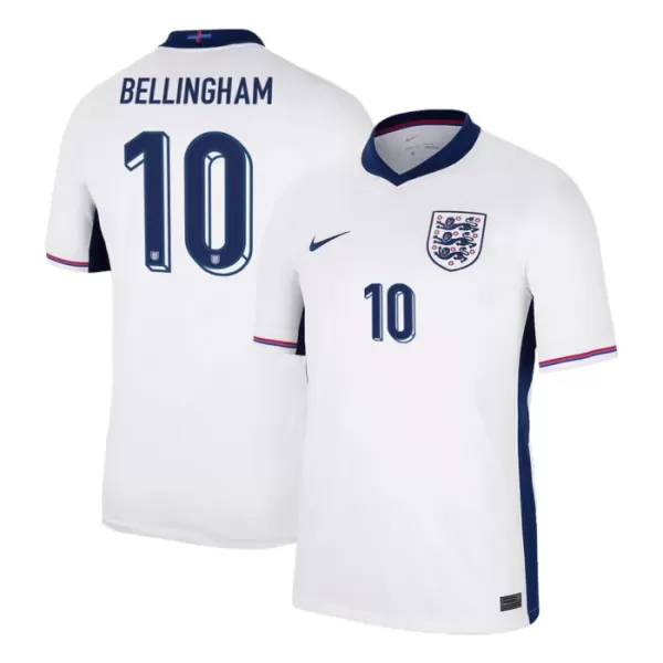 Camisola Inglaterra Bellingham 10 Homem Equipamento 1ª Euro 2024